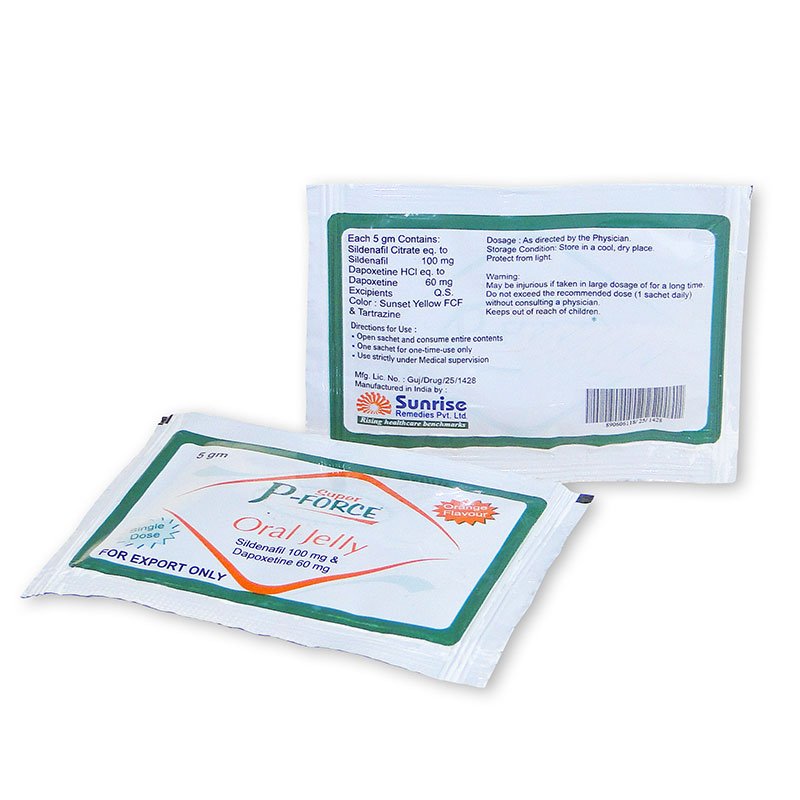 Super P-Force Oral Jelly 160mg - Image 2