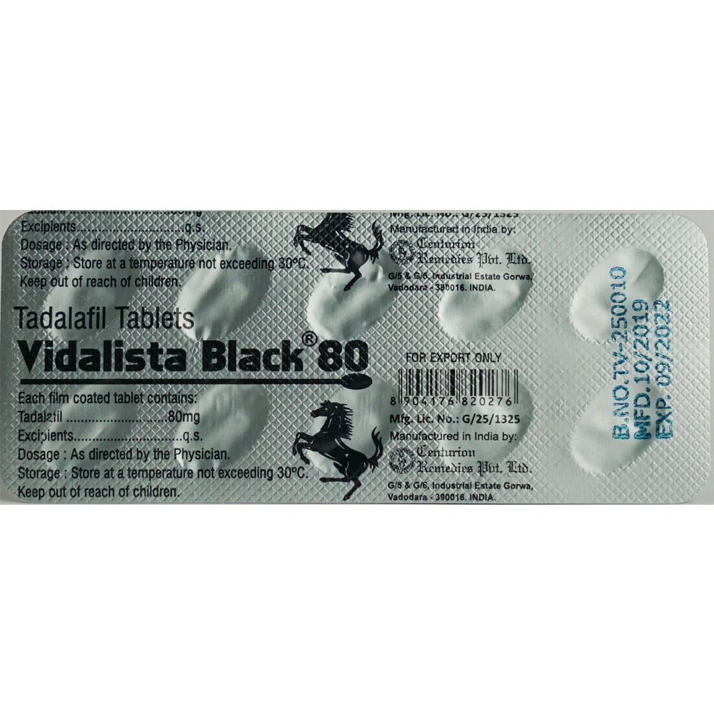Vidalista Black 80mg - Image 2